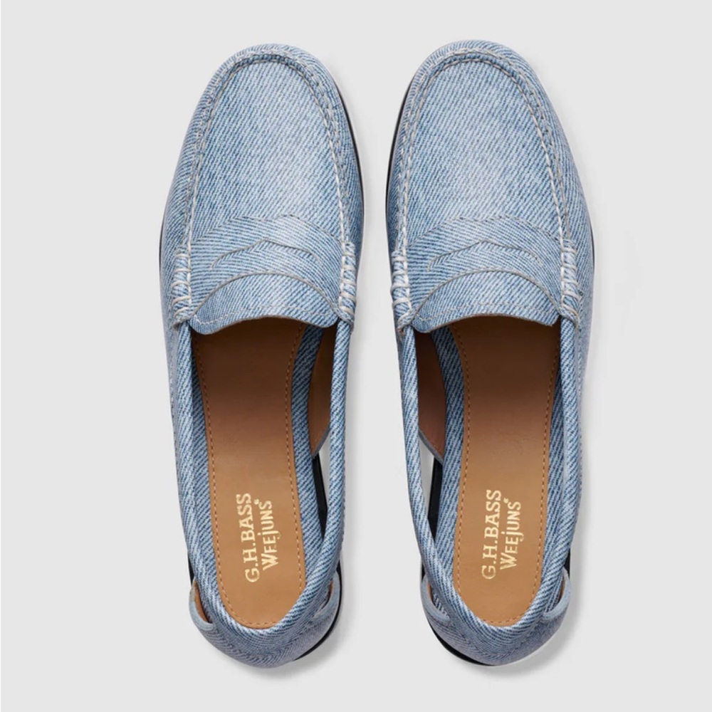 Whitney Weejuns Loafers in Blue - New in Box